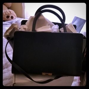 Zac Posen East-West Eartha Handbag in dark teal